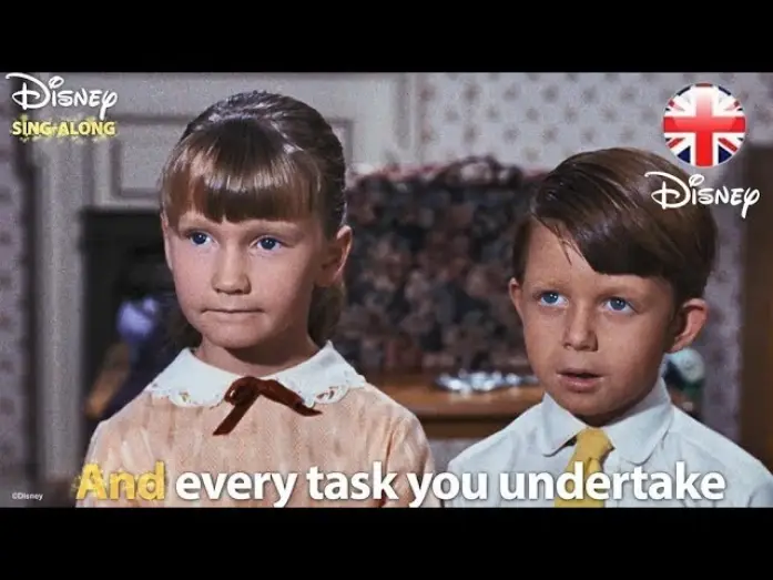 Wideo do filmu Mary Poppins — A Spoonful Of Sugar - Lyric Video
