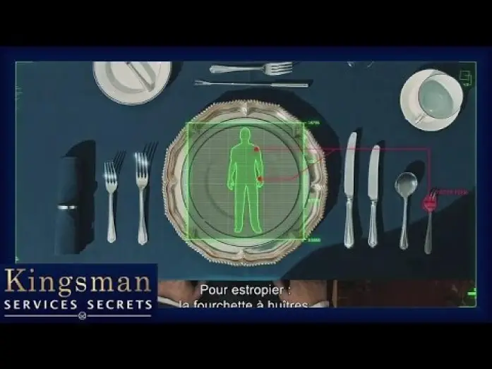 Wideo do filmu Kingsman: Tajne służby — Kingsman - Comment devenir un Agent : Les Ustensiles appropriés VOST HD
