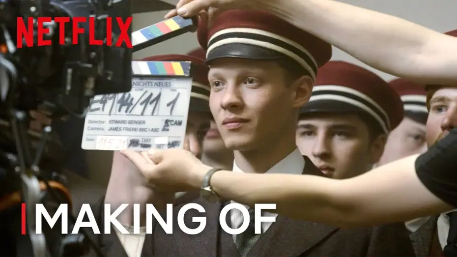 Wideo do filmu Na Zachodzie bez zmian — Making-of