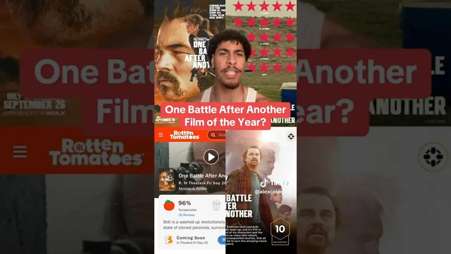 Wideo do filmu Jedna bitwa po drugiej — "It's a must see."
