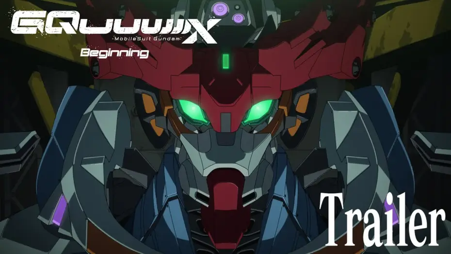 Wideo do filmu 機動戦士Gundam GQuuuuuuX -Beginning- — Trailer [Subtitled]