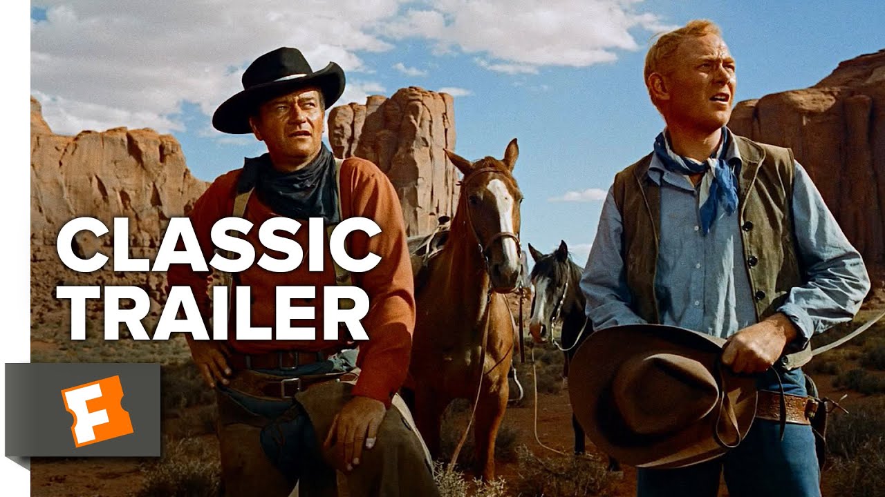 Wideo do filmu Poszukiwacze — The Searchers (1956) Official Trailer - John Wayne, Jeffrey Hunter Movie HD