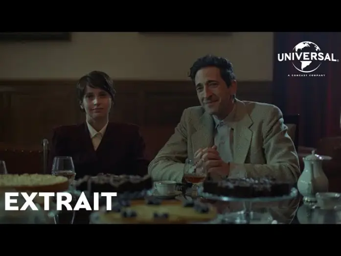 Wideo do filmu The Brutalist — Extrait "Rencontre avec Erzsébet" VF