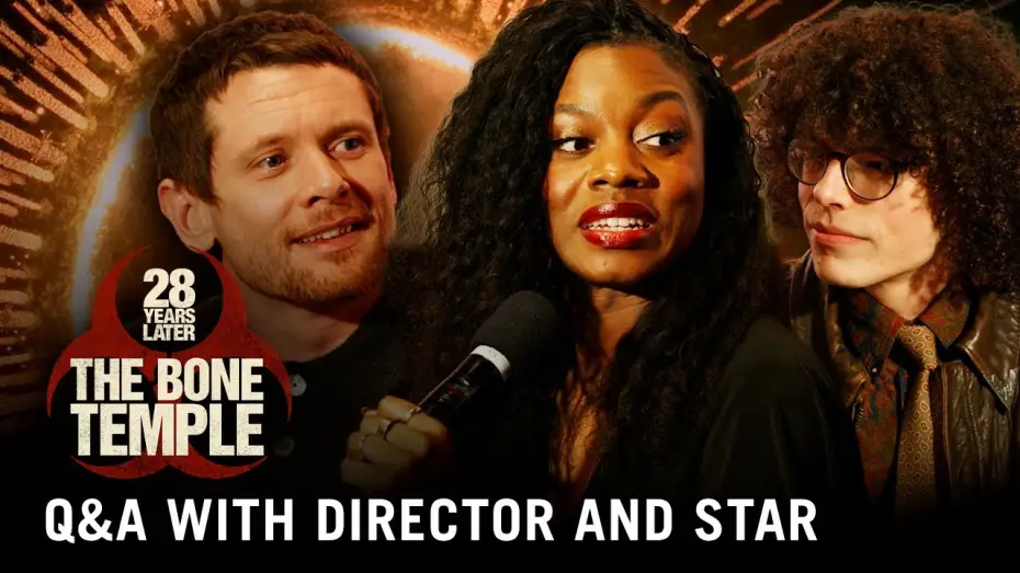 Wideo do filmu 28 lat później: Świątynia kości — Conversation with Jack O'Connell, Nia DaCosta, and Reece Feldman