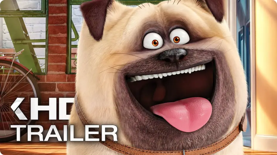 Wideo do filmu Sekretne życie zwierzaków domowych — PETS Trailer Compilation German Deutsch (2016)