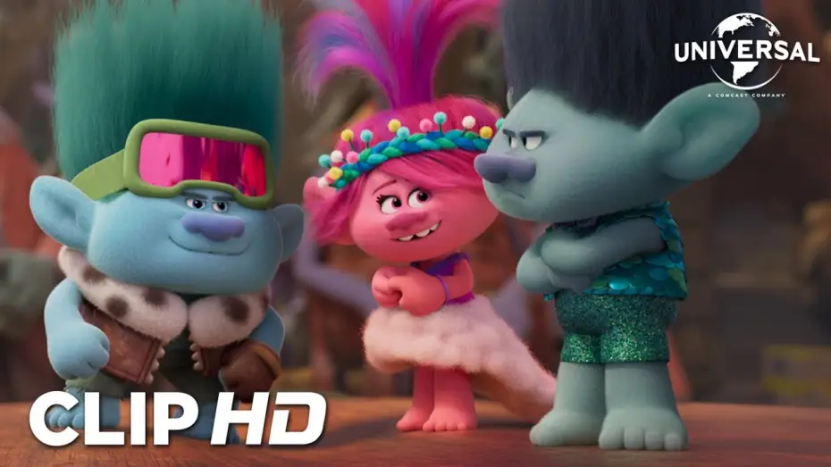 Wideo do filmu Trolle 3 — Clip - Poppy reacciona al enterarse de que Branch tiene un hermano