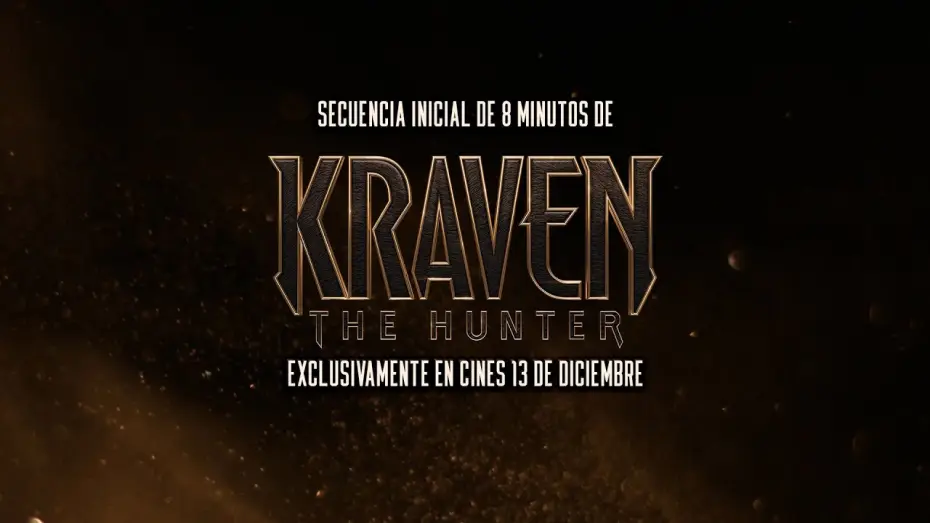 Wideo do filmu Kraven Łowca — ¡8 minutos en exclusiva! [VOSE]