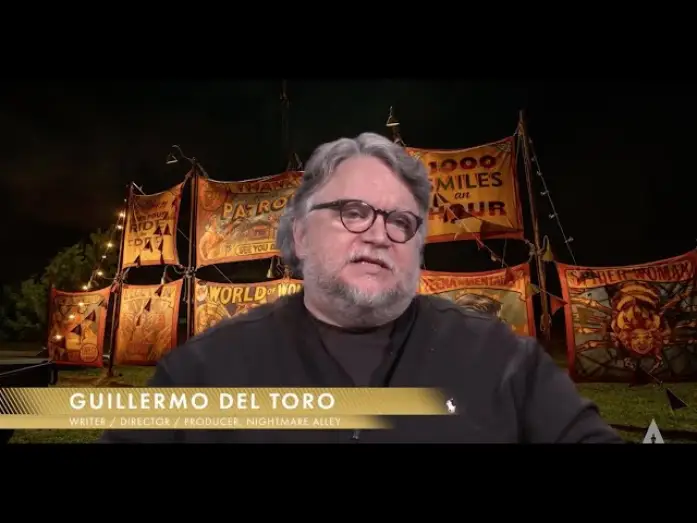 Wideo do filmu Zaułek koszmarów — Nightmare Alley's Guillermo del Toro & Willem Dafoe | Film Noir Masterclass