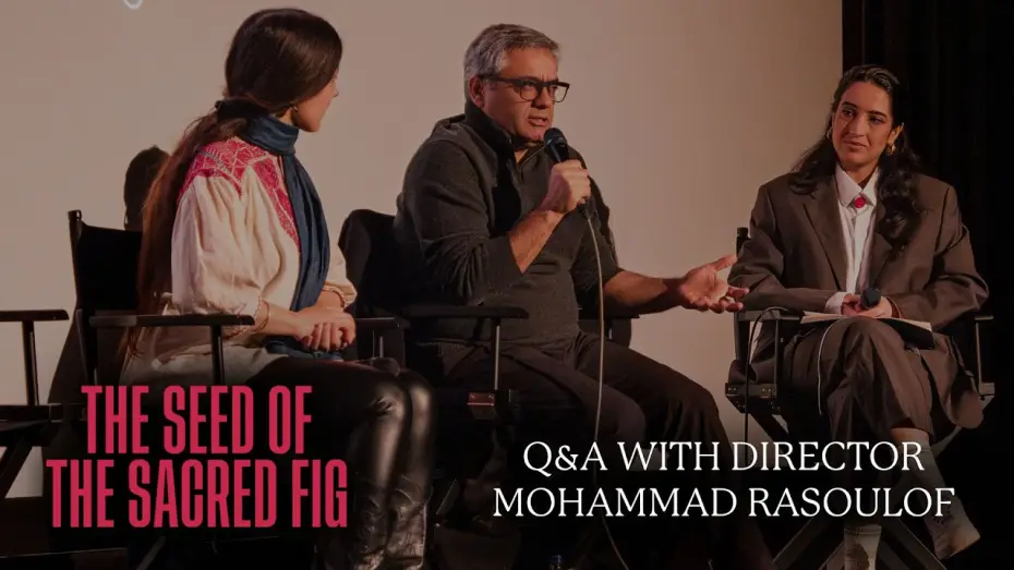 Wideo do filmu Nasienie świętej figi — The Seed of the Sacred Fig Q&A With Director Mohammad Rasoulof