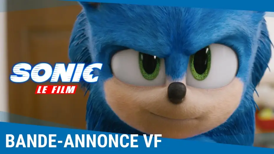 Wideo do filmu Sonic. Szybki jak błyskawica — SONIC LE FILM - Bande Annonce [VF]