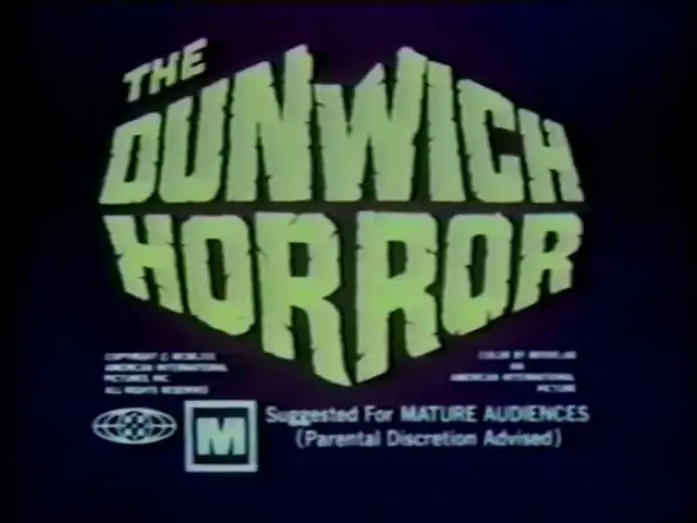 Wideo do filmu Horror w Dunwich — The Dunwich Horror 1970 TV trailer
