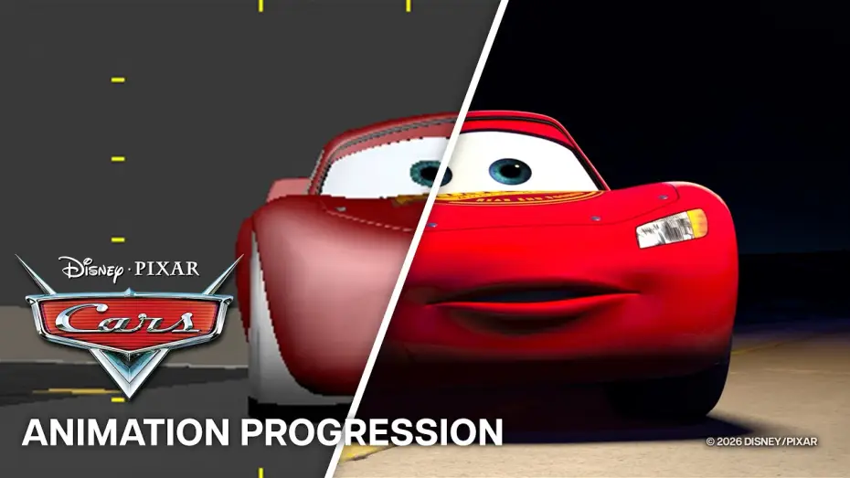 Wideo do filmu Auta — Animation Progression