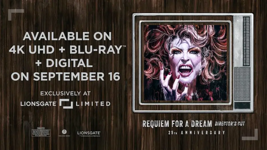 Wideo do filmu Requiem dla snu — 25th Anniversary - 4K Lenticular Gift Box - Official Trailer