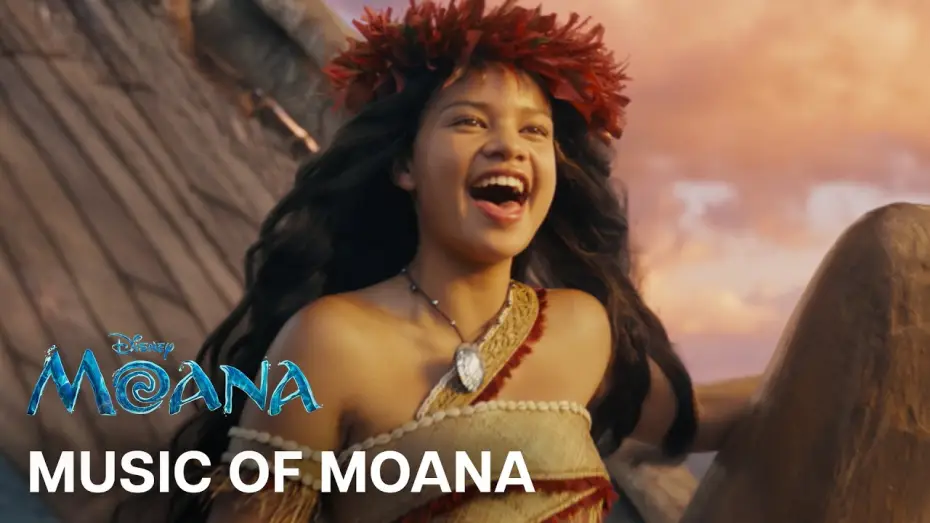Wideo do filmu Moana — Music of Moana