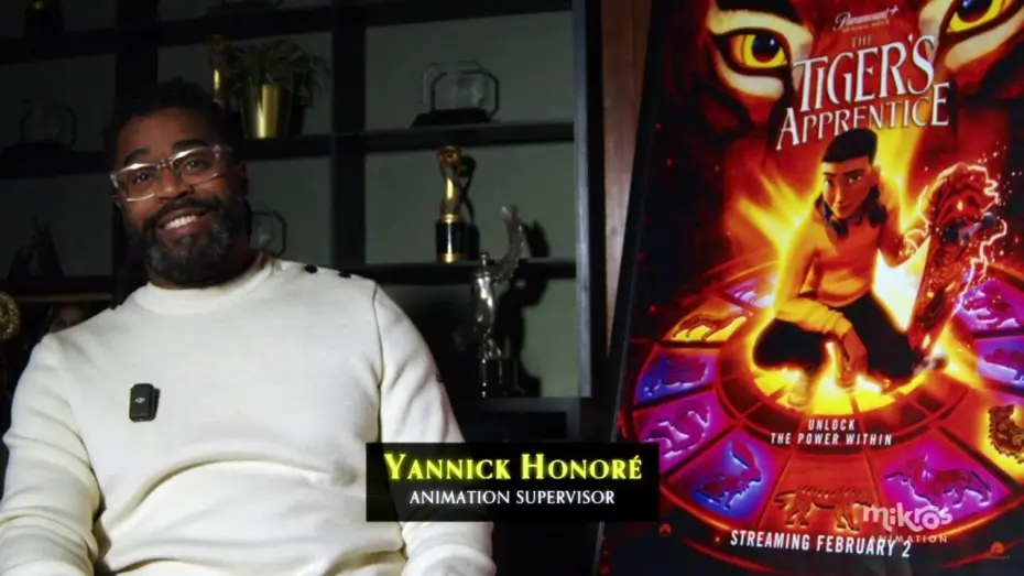 Wideo do filmu Uczeń tygrysa — #FocusArtist - Yannick Honoré, Animation Supervisor on The Tiger's Apprentice at Mikros Animation