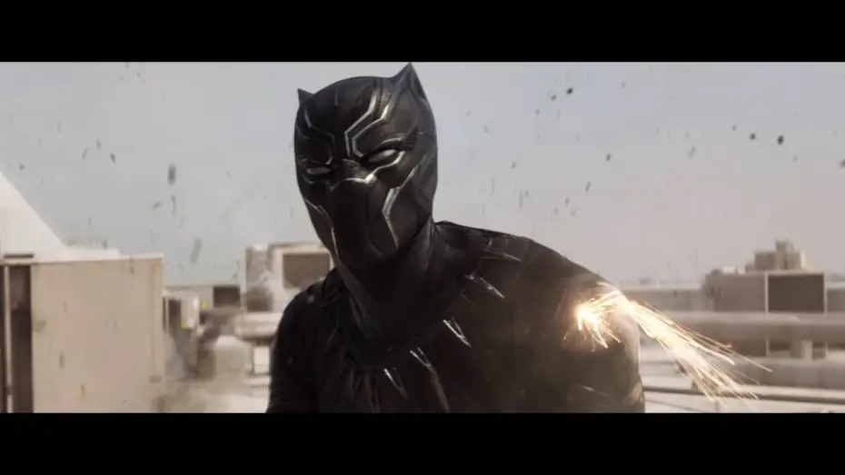 Wideo do filmu Kapitan Ameryka: Wojna bohaterów — Captain America : Civil War - Extrait : Rencontre avec Black Panther