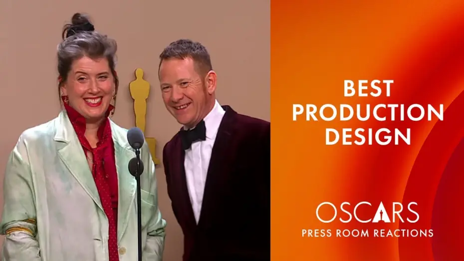 Wideo do filmu Biedne istoty — Best Production Design | 'Poor Things' | Oscars 2024 Press Room Speech