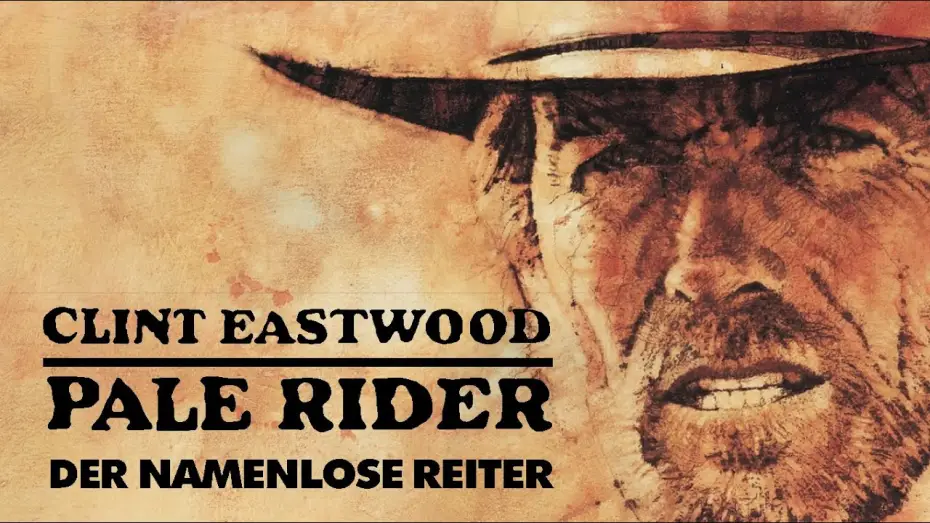 Wideo do filmu Niesamowity Jeździec — Pale Rider - Der namenlose Reiter / VHS TRAILER deutsch (USA 1985) Clint Eastwood german Video