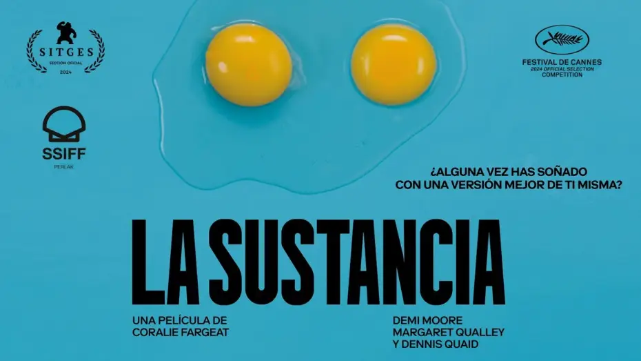 Wideo do filmu Substancja — LA SUSTANCIA (2024) - Tráiler #1 Español [HD][Castellano 2.0] 🎞️🇪🇸