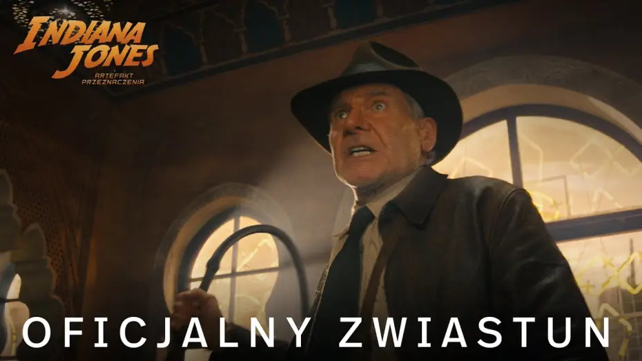 Wideo do filmu Indiana Jones i artefakt przeznaczenia — Zwiastun #1 [napisy]