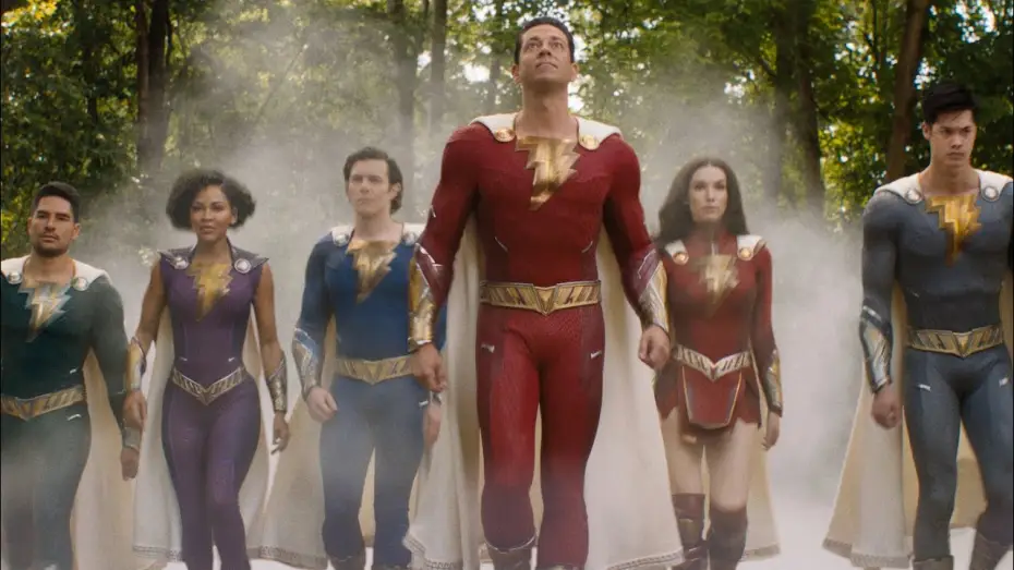 Wideo do filmu Shazam! Gniew bogów — Tráiler Oficial 1