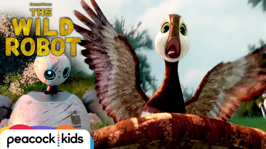 Wideo do filmu Dziki robot — A Goose That... Can't Swim?