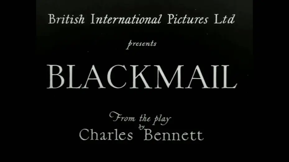 Wideo do filmu Blackmail — Cinema Arts Centre Trailer