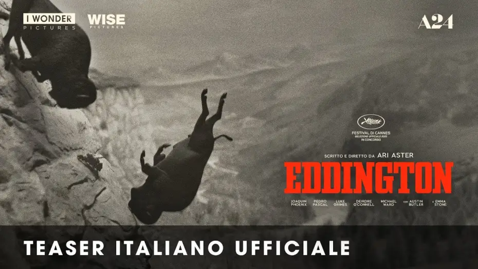 Wideo do filmu Eddington — Teaser italiano ufficiale