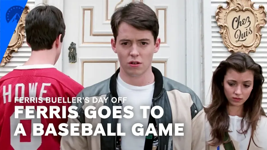 Wideo do filmu Wolny dzień Ferrisa Buellera — Ferris and His Friends Ditch School For a Baseball Game