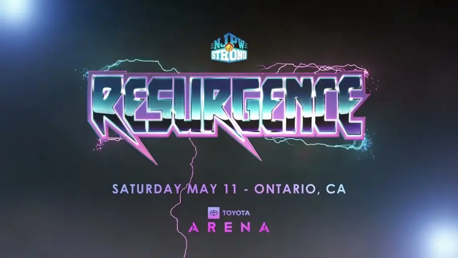 Wideo do filmu NJPW Resurgence 2024 — Resurgence in Ontario CA May 11!