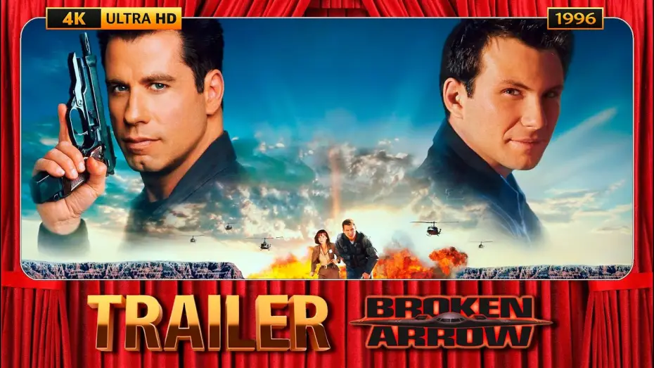 Wideo do filmu Tajna broń — Broken Arrow (1996) Official Trailer [4K-UHD]