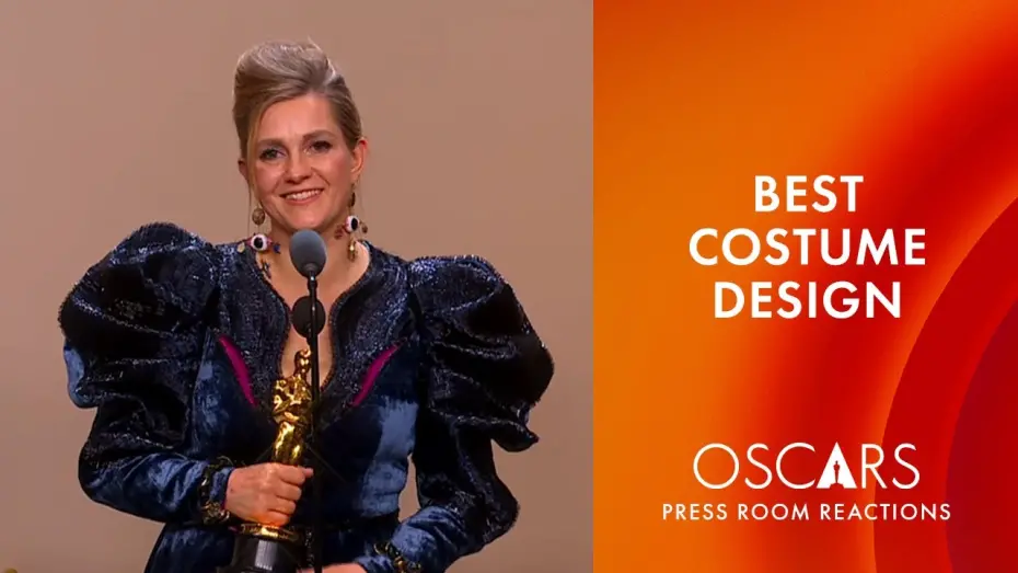 Wideo do filmu Biedne istoty — Best Costume Design | 'Poor Things' | Holly Waddington | Oscars 2024 Press Room Speech