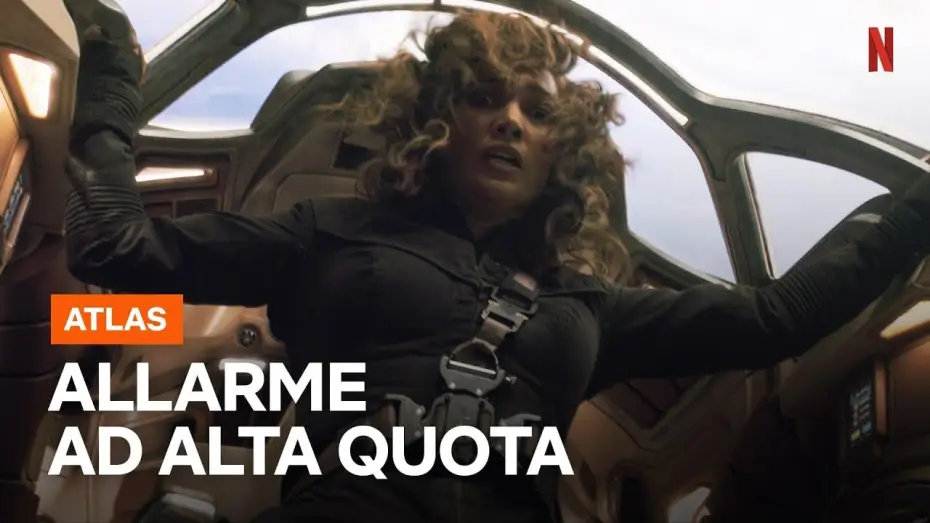 Wideo do filmu Atlas — Il volo turbolento in cui JLo rischia la vita