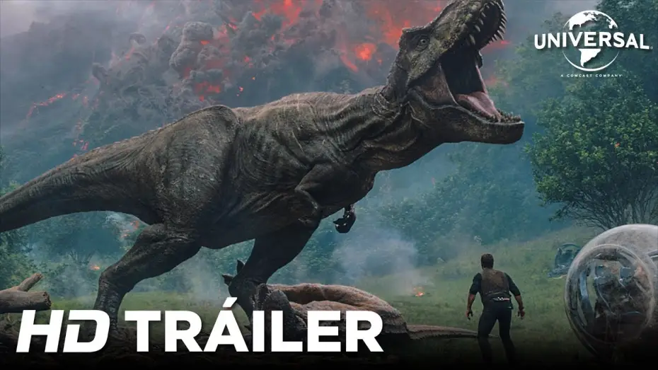 Wideo do filmu Jurassic World: Upadłe Królestwo — JURASSIC WORLD: EL REINO CAÍDO - Tráiler 1 (Universal Pictures) HD