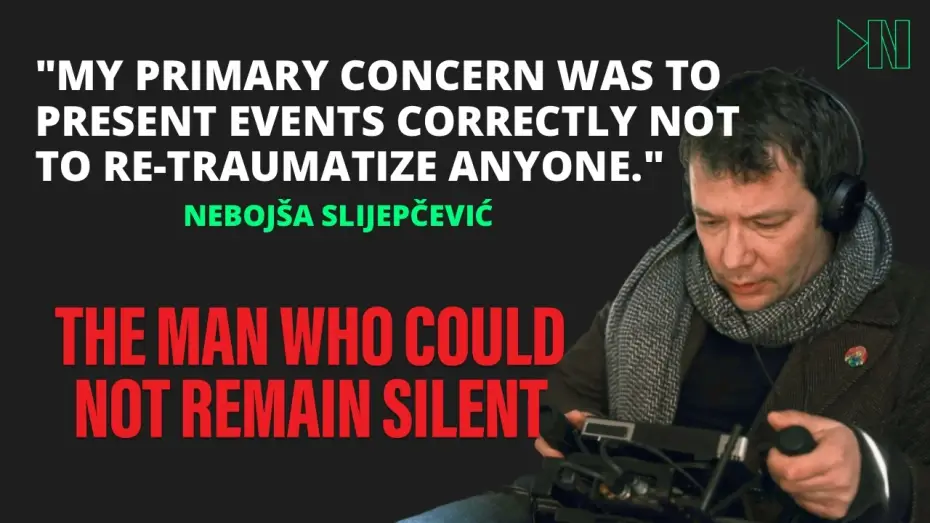 Wideo do filmu Człowiek, który nie potrafił milczeć — Would You Stay Silent? Nebojša Slijepčević on His Oscar Film That Asks Us to Face the Unthinkable