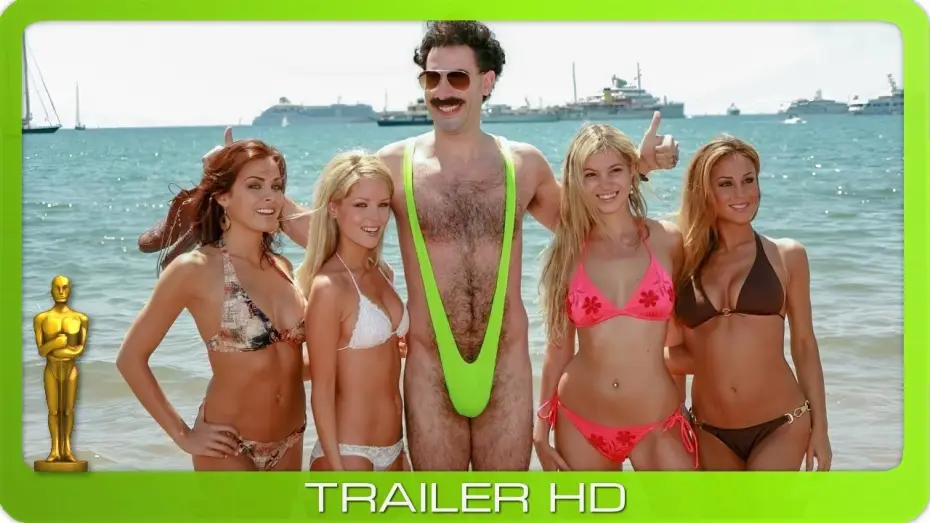 Wideo do filmu Borat. Podpatrzone w Ameryce, aby Kazachstan Rósł w Siłę, a Ludzie Żyli Dostatniej — Borat ≣ 2006 ≣ Trailer