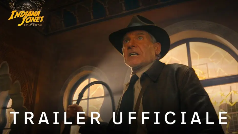 Wideo do filmu Indiana Jones i artefakt przeznaczenia — Indiana Jones e la Ruota del Destino | Trailer Ufficiale