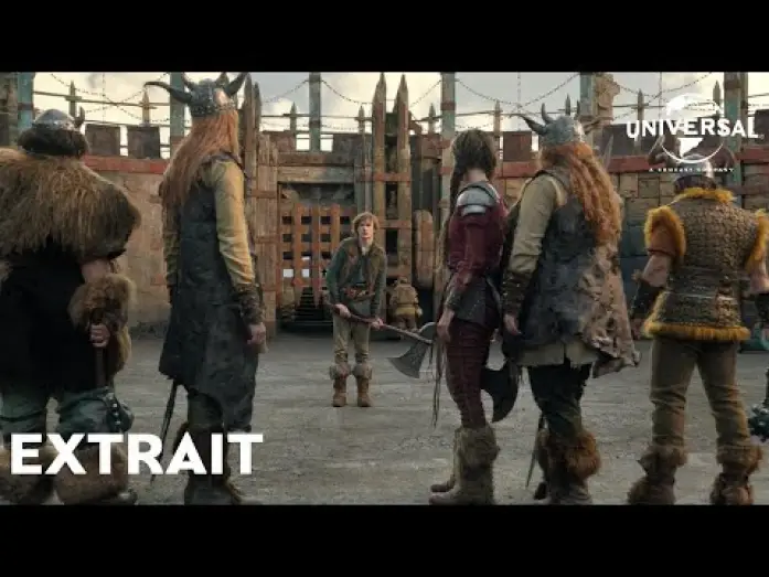 Wideo do filmu Jak wytresować smoka — Extrait "Découverte de l'arène"