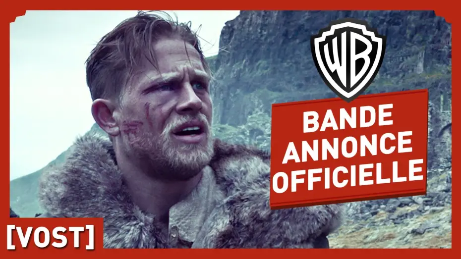 Wideo do filmu Król Artur: Legenda miecza — Le Roi Arthur - La légende d'Excalibur - Bande Annonce Officielle Comic-Con (VOST) - Jude Law