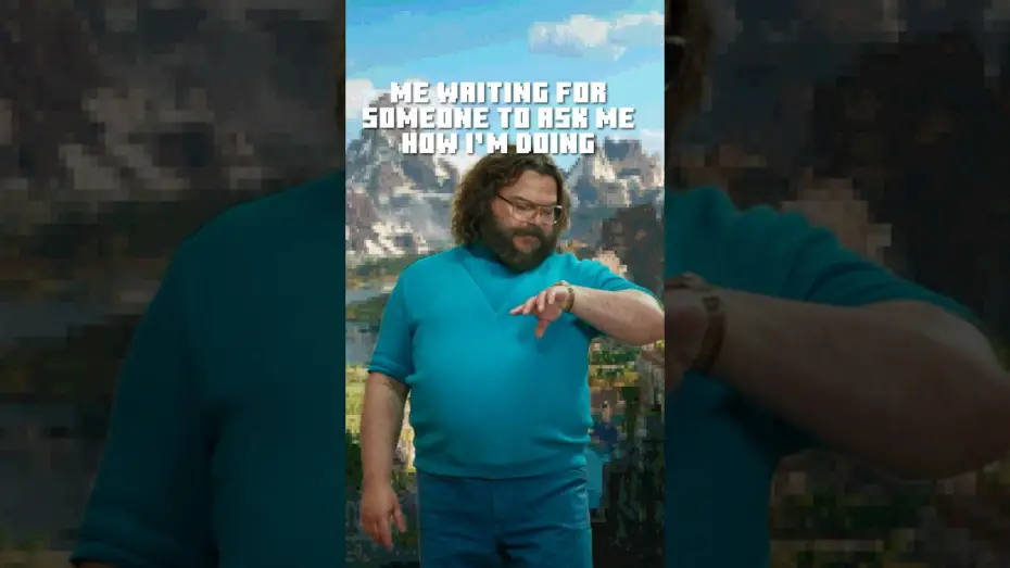 Wideo do filmu Minecraft. Film — It’s always wyd and never hyd.