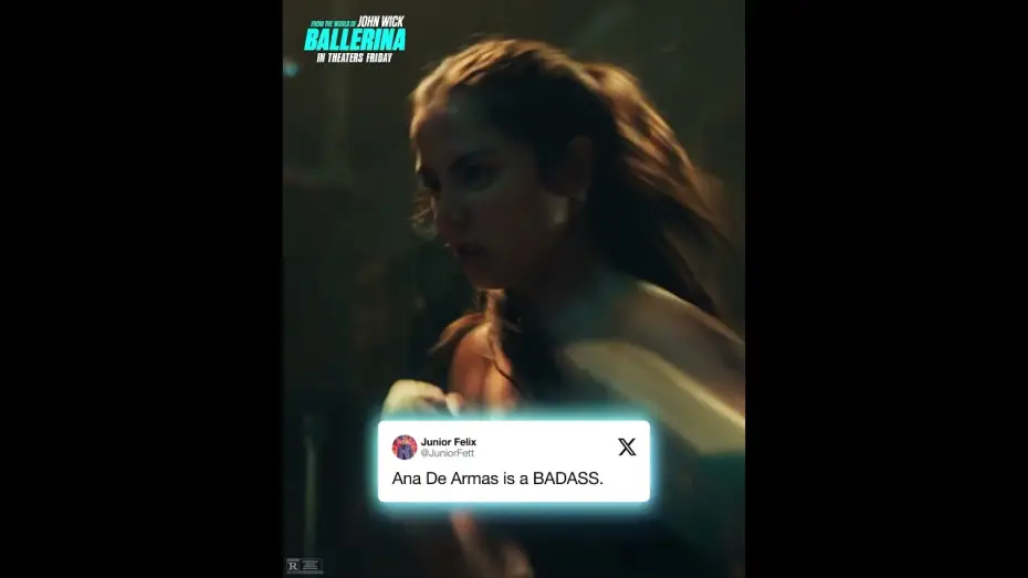 Wideo do filmu Ballerina. Z uniwersum Johna Wicka — What they said.