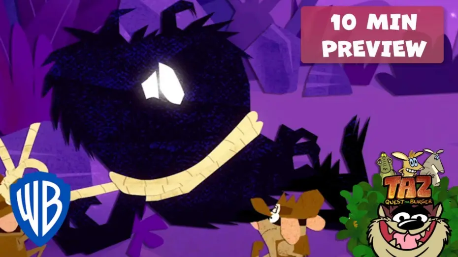 Wideo do filmu Taz i Drużyna Burgera — 10 Minute Movie Preview | Taz Quest For Burger | @wbkids