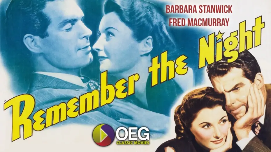 Wideo do filmu Remember the Night — Remember The Night 1940 Trailer