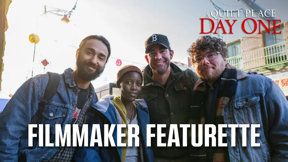 Wideo do filmu Ciche miejsce: Dzień pierwszy — Filmmaker Featurette