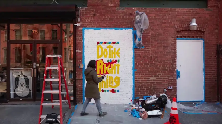 Wideo do filmu Rób, co należy — Do the Right Thing Time-Lapse
