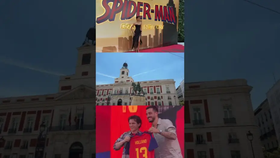 Wideo do filmu Spider Man. Całkiem Nowy Dzień — Good morning, Madrid.