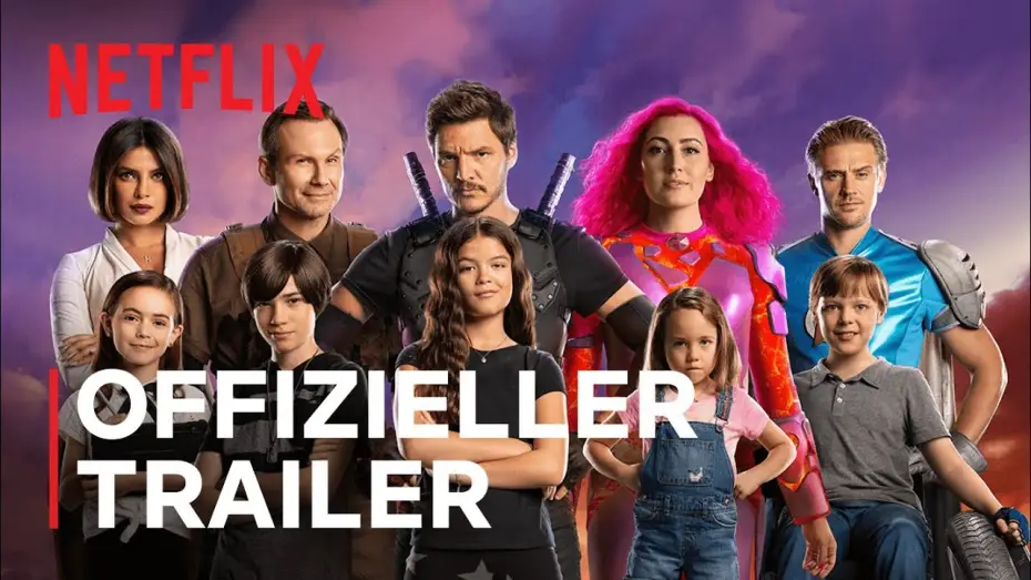 Wideo do filmu Będziemy bohaterami — „We Can Be Heroes“ mit Priyanka Chopra und Pedro Pascal | Offizieller Trailer | Netflix