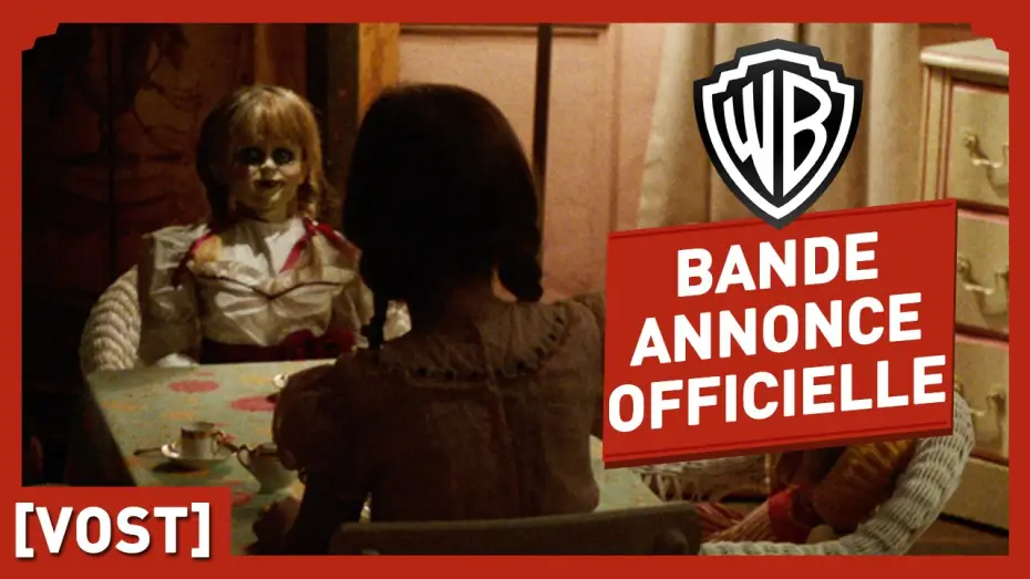 Wideo do filmu Annabelle: Narodziny zła — Annabelle 2 : la Création du Mal - Bande Annonce Officielle - David F. Sandberg
