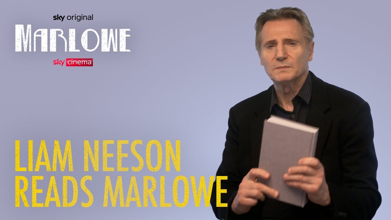 Wideo do filmu Detektyw Marlowe — Liam Neeson reads Marlowe | Sky Cinema