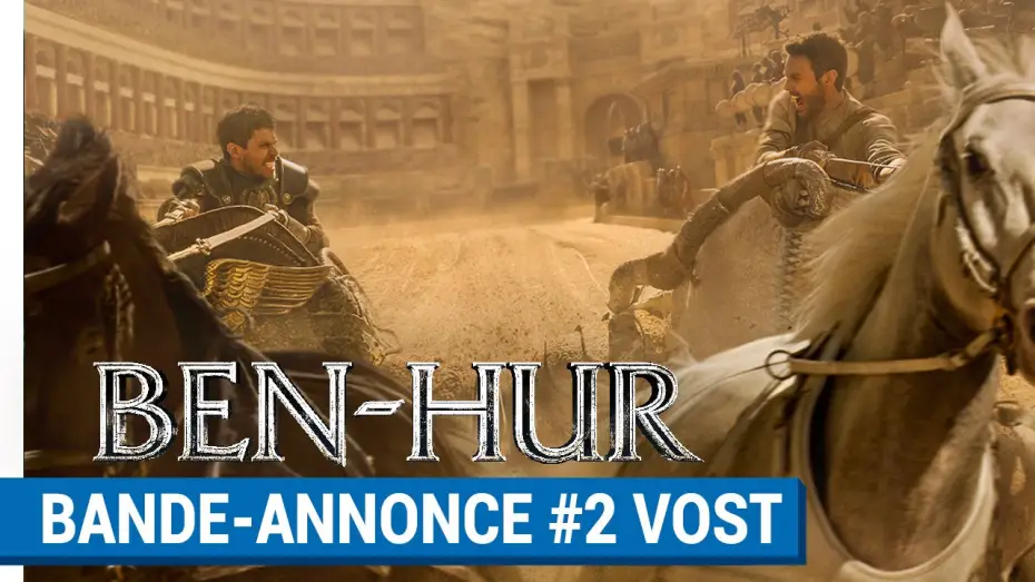 Wideo do filmu Ben-Hur — BEN-HUR - Bande Annonce 2 VOST
